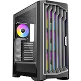 ANTEC Performance 1 FT Gaming Case, Black, E-ATX Full Tower, ARGB, 2x USB 3.0, 1x USB Type-C 10Gbps, Temperature Display, 4mm Tempered Glass Side Panel, E-ATX, ATX, Micro-ATX, ITX