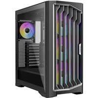 ANTEC Performance 1 FT Gaming Case, Black, E-ATX Full Tower, ARGB, 2x USB 3.0, 1x USB Type-C 10Gbps, Temperature Display, 4mm Tempered Glass Side Panel, E-ATX, ATX, Micro-ATX, ITX