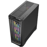 Antec Performance 1 FT ARGB Full Tower Tempered Glass PC Gaming Case - High-Airflow, E-ATX Compatible, with RGB Fans | 3 x 140mm ARGB Fans, Tool-Free Access, Dual 360mm Radiator Support, and Superior Cable Management