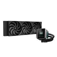 DeepCool Mystique 360 CPU Cooler, Personalized Cooling with 2.8" TFT LCD Screen and Enhanced Pump Performance, 5 year warranty