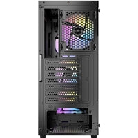 Antec AX61 Elite: Mid-Tower ATX Gaming Case with High-Airflow Mesh Front Panel, 4 x 120mm ARGB Fans, Tempered Glass Side Panels, Support for Up to 8 Fans,