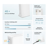 Mercusys MB230-4G 4G+ Cat6 AC1200 Wireless Dual Band Gigabit Router