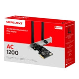 Mercusys MA30E AC1200 WiFi Bluetooth PCIe Adapter