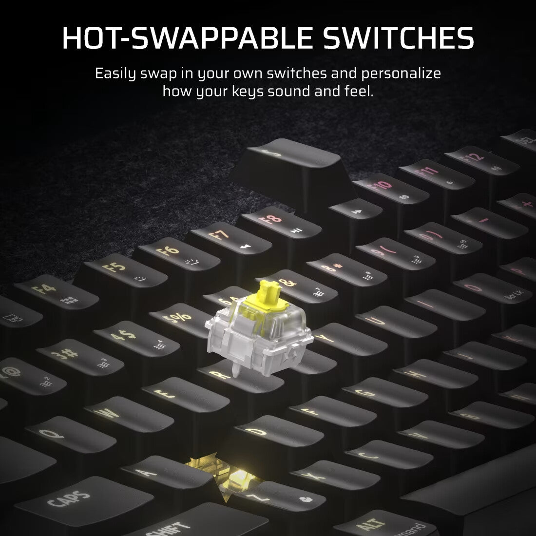 Corsair K65 PLUS WIRELESS keyboard Gaming RF Wireless QWERTY UK English Black