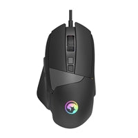 Marvo Scorpion M411 Gaming Mouse, USB, RGB, Adjustable up to 12800 DPI, Gaming Grade Optical Sensor with 8 Programmable Buttons and RGB Lighting