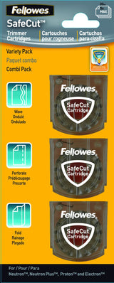 Fellowes SafeCut Replacement Blades - 3 Pack