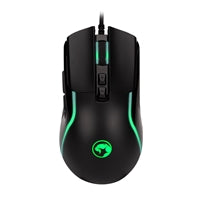 Marvo Scorpion M292-BK Gaming Mouse, USB, 7 LED Colours, Adjustable up to 8000 DPI, Ergonomic Design, Gaming Grade Optical Sensor with 7 Programmable Buttons, Matte Black