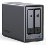 Ugreen NASync DXP2800 NAS Desktop Intel® N N100 8 GB DDR5 0 TB UGOS Pro Aluminium