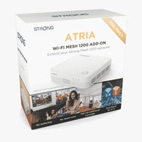 Strong MESH1200ADDUK Whole Home Wi-Fi Mesh System/Additional Unit (1 Pack) - 1,600sq.ft Coverage