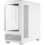 ANTEC CX500M Micro Tower Gaming Case, White, 2  x USB 3.0 / 1 x USB Type-C, Tempered Glass Side Panel, Micro-ATX/ITX