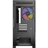 ANTEC CX500M Micro Tower Gaming Case, Black, 2  x USB 3.0 / 1 x USB Type-C, Tempered Glass Side Panel, Micro-ATX/ITX