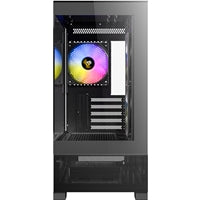 ANTEC CX500M Micro Tower Gaming Case, Black, 2  x USB 3.0 / 1 x USB Type-C, Tempered Glass Side Panel, Micro-ATX/ITX