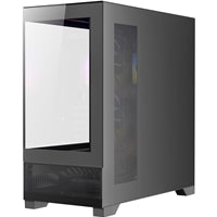 ANTEC CX500M Micro Tower Gaming Case, Black, 2  x USB 3.0 / 1 x USB Type-C, Tempered Glass Side Panel, Micro-ATX/ITX