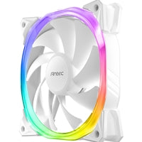 Antec Fusion Case Fan 120mm ARGB, White, Upto 2000RPM, 57.93CFM Airflow, 31.24dB Max, 4-pin PWM 3-pin LED