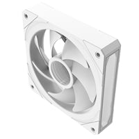 CIT Lightning 120mm Three-Sided Infinity ARGB White 3-Pin PC Cooling Fan - High-Performance RGB Case Fan