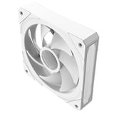 CIT Lightning 120mm Three-Sided Infinity ARGB White 3-Pin PC Cooling Fan - High-Performance RGB Case Fan