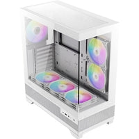 ANTEC CX700 Mid Tower Gaming Case, White, 270 Full-view tempered glass, 6x 120mm RGB fans, 1x USB 3.0 / 1x USB Type-C, ATX, Micro ATX, ITX