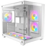 ANTEC CX800 Mid Tower Gaming Case, White, 270 Full-view tempered glass, 6x 120mm RGB fans, 1x USB 2.0 / 1x USB 3.0, ATX, Micro ATX, ITX