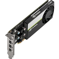 PNY NVIDIA Professional T1000 Retail Graphics Card, 8GB GDDR6, 896 CUDA Cores, 2.5 MHz TFLOPS, Single Fan Low Profile, 4x mini-DisplayPorts