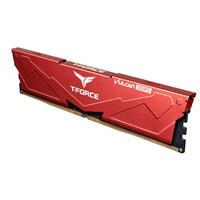 Team T-Force Vulcan FLRD532G6000HC38GDC01 32GB (2x16GB) System Memory, 6000MHz, CL38, DDR5 Kit, Red