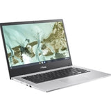 Manufacturer Refurbished ASUS ChromeBook CX1400CMA, 14 Inch Full HD 1080p Screen, Intel Celeron N4020, 4GB RAM, 64GB eMMC, Chrome OS