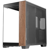 ANTEC Constellation C8 Dual Chamber Case, Gaming, Wood, Full Tower, 2 x USB 3.0 / 1 x USB Type-C, Seamless Left and Front Tempered Glass Side Panel, E-ATX, ATX, Micro ATX, ITX