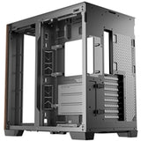 ANTEC Constellation C8 Dual Chamber Case, Gaming, Wood, Full Tower, 2 x USB 3.0 / 1 x USB Type-C, Seamless Left and Front Tempered Glass Side Panel, E-ATX, ATX, Micro ATX, ITX