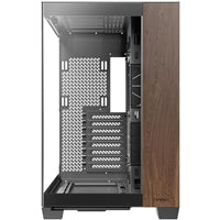 ANTEC Constellation C8 Dual Chamber Case, Gaming, Wood, Full Tower, 2 x USB 3.0 / 1 x USB Type-C, Seamless Left and Front Tempered Glass Side Panel, E-ATX, ATX, Micro ATX, ITX