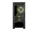 MSI MAG FORGE M120R AIRFLOW computer case Mini Tower Black, Transparent