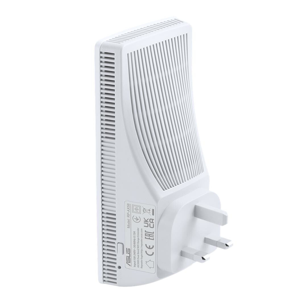 ASUS RP-AX58 Network transmitter White 10, 100, 1000 Mbit/s