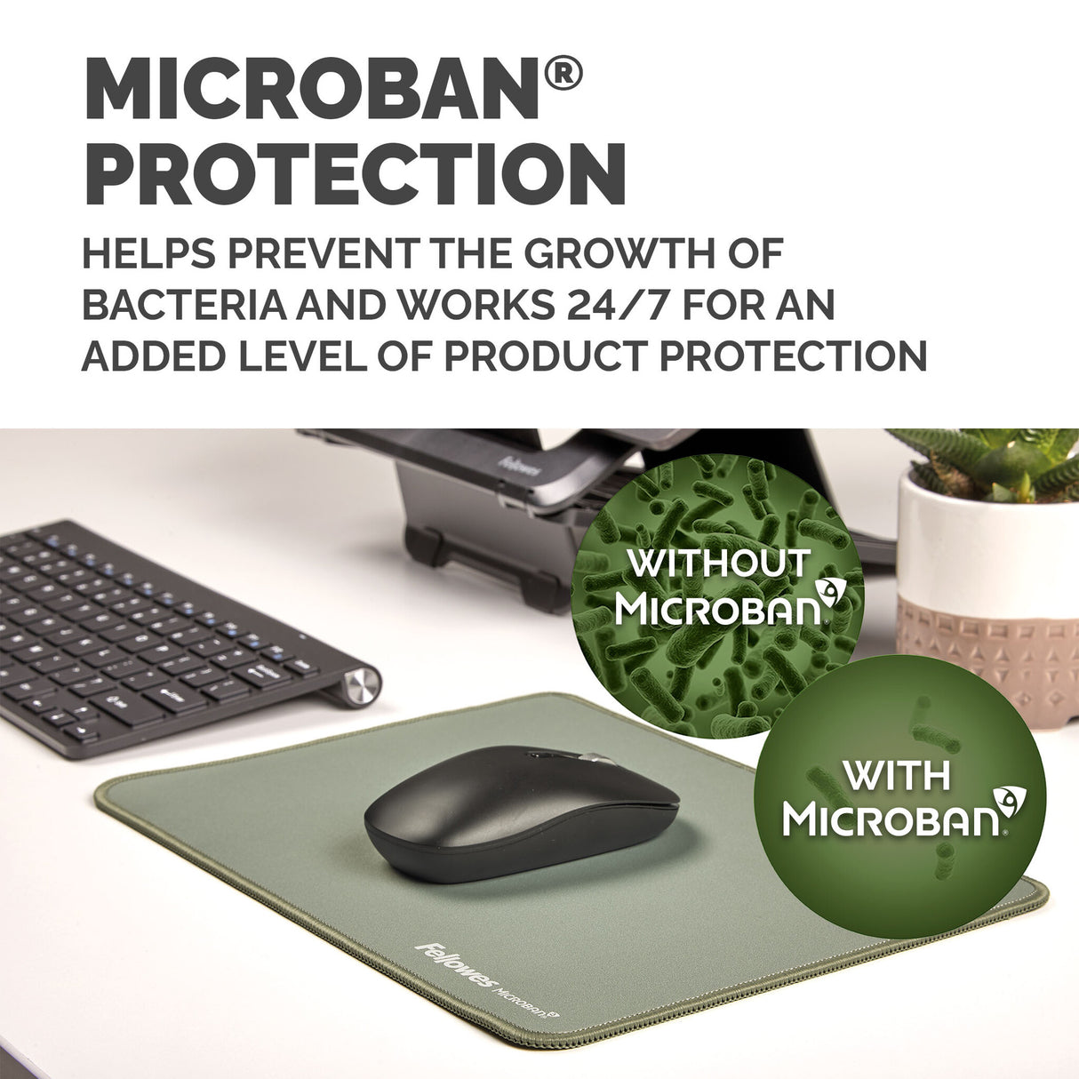 Fellowes Breyta (New) XL Mousepad Sage