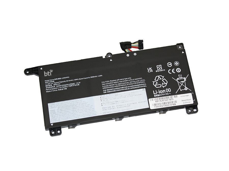 BTI SB11N47432 compatible 45Wh 3-cell battery for LENOVO THINKBOOK 16 G7 THINKBOOK K14