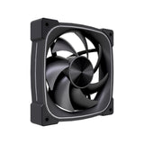 VIDA Stealth 120mm ARGB PWM Case Fan, Hydraulic Bearing, Outer Ring Lighting, 600-1500 RPM, Black Computer case 12 cm 80 pc(s)