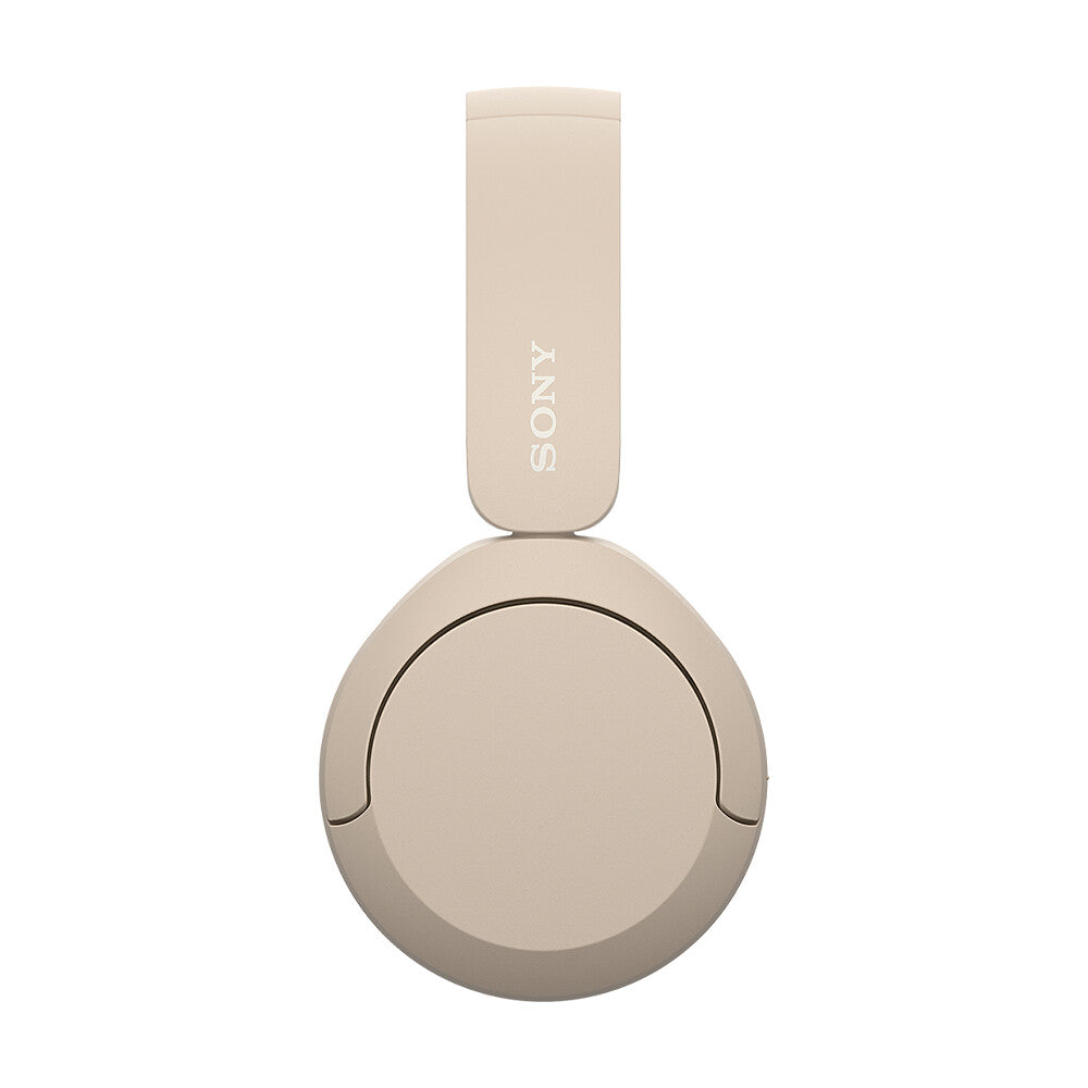 Sony WH-CH520 Headset Wireless Head-band Calls/Music USB Type-C Bluetooth Charging stand Cream