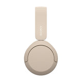 Sony WH-CH520 Headset Wireless Head-band Calls/Music USB Type-C Bluetooth Charging stand Cream