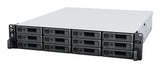 Synology RackStation RS2423+ NAS Rack (2U) Ryzen Embedded V1780B 8 GB DDR4 144 TB HDD DiskStation Manager Black