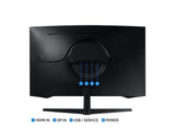 Samsung LS32CG552EU computer monitor 81.3 cm (32") 2560 x 1440 pixels Quad HD LED Black