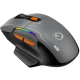 Marvo Duke 50 M368W Wireless Gaming , Tri-Mode Connectivity USB, 2.4GHz & Bluetooth, 6 DPI levels (800 - 12800), 1000Hz Polling Rate, 13 Mode RGB Backlighting, 79g mouse