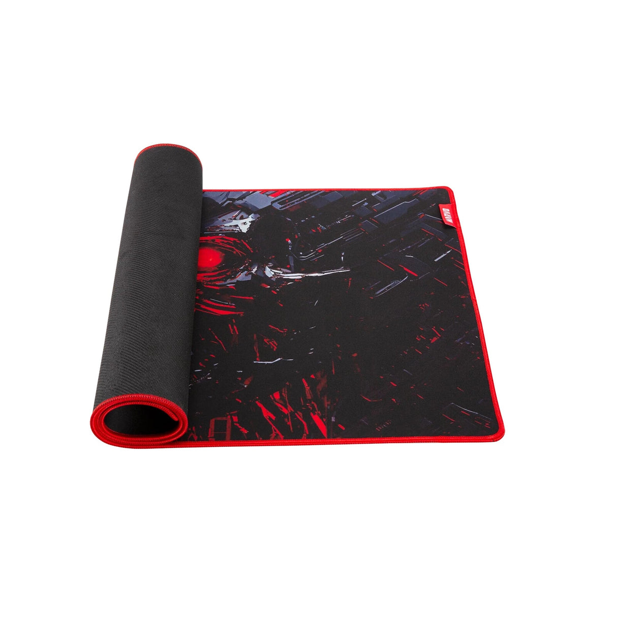 Marvo Scorpion G51 Noob XL Extra Large Size Non-Slip Microfibre Gaming Surface Mat (Black) Gaming mouse pad Black, Red