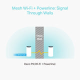 TP-Link AC1200 + AV1000 Whole Home Hybrid Mesh Wi-Fi System, 3-Pack