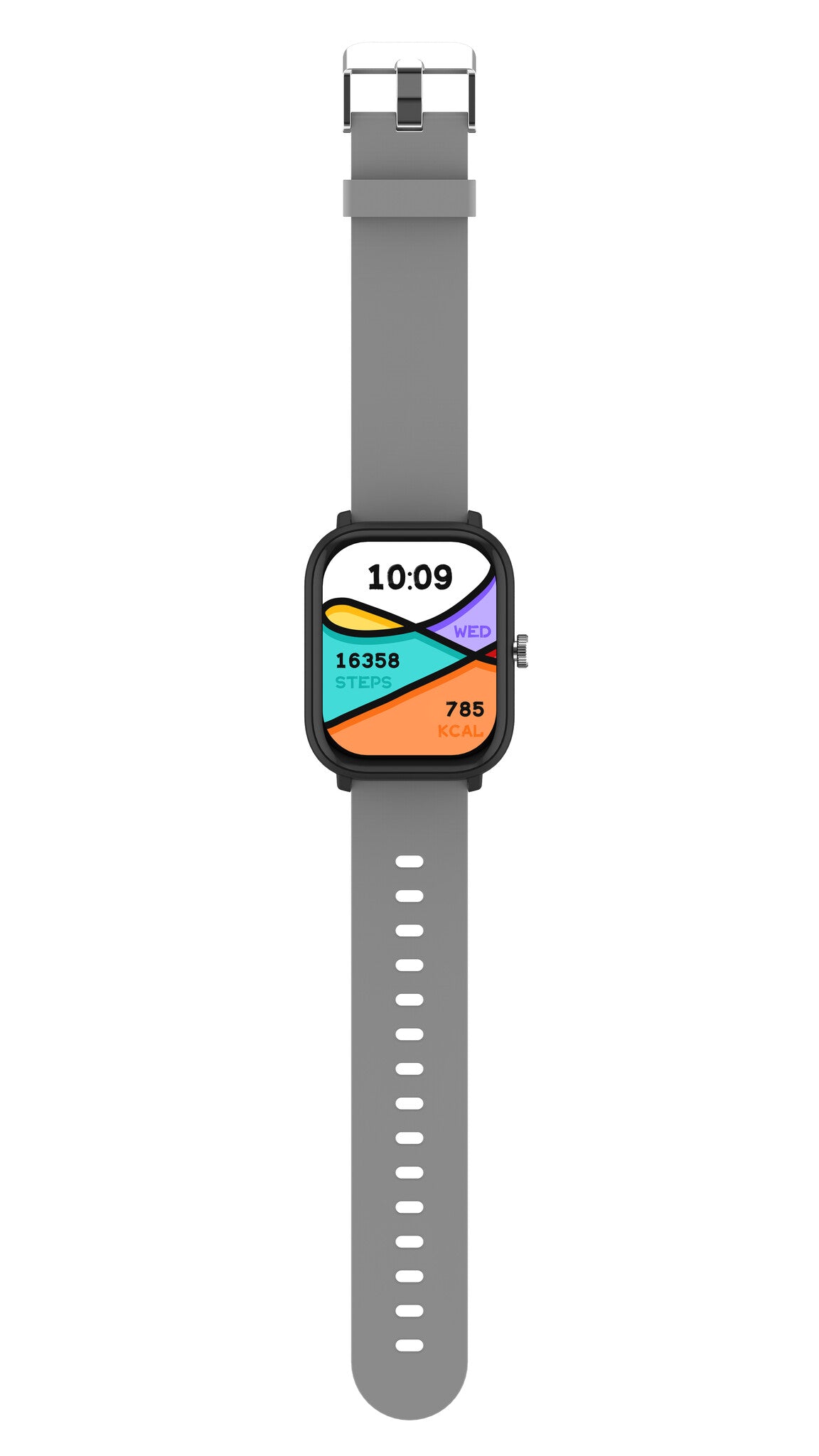 Entity AERO SMARTWATCH BLUE AND GREY 5.11 cm (2.01") TFT 48.7 mm Digital 240 x 296 pixels Touchscreen Black
