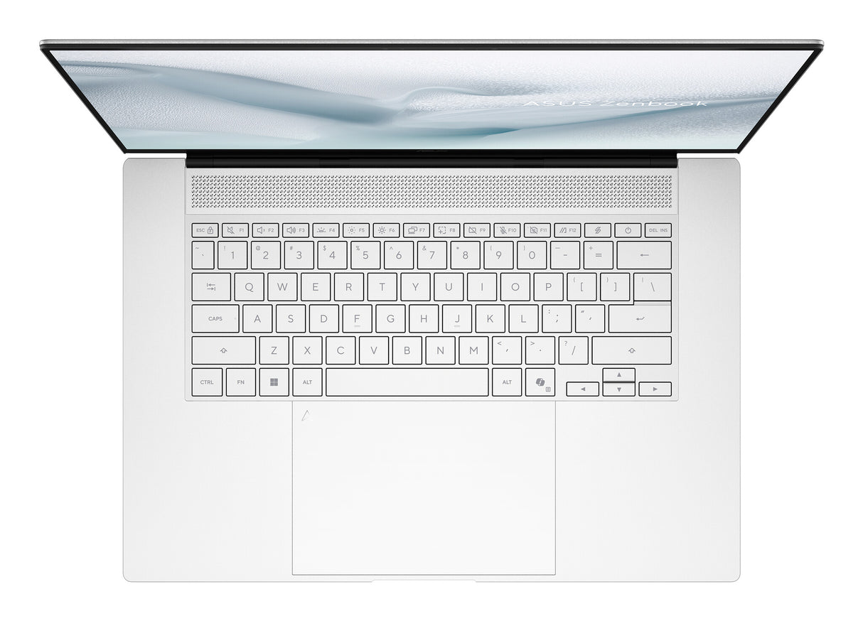 ASUS Zenbook S16 UM5606GA-SR237W Copilot+ PC AMD Ryzen AI 9 465 Laptop 40.6 cm (16") Touchscreen 3K 32 GB LPDDR5x-SDRAM 2 TB SSD Wi-Fi 7 (802.11be) Windows 11 Home White