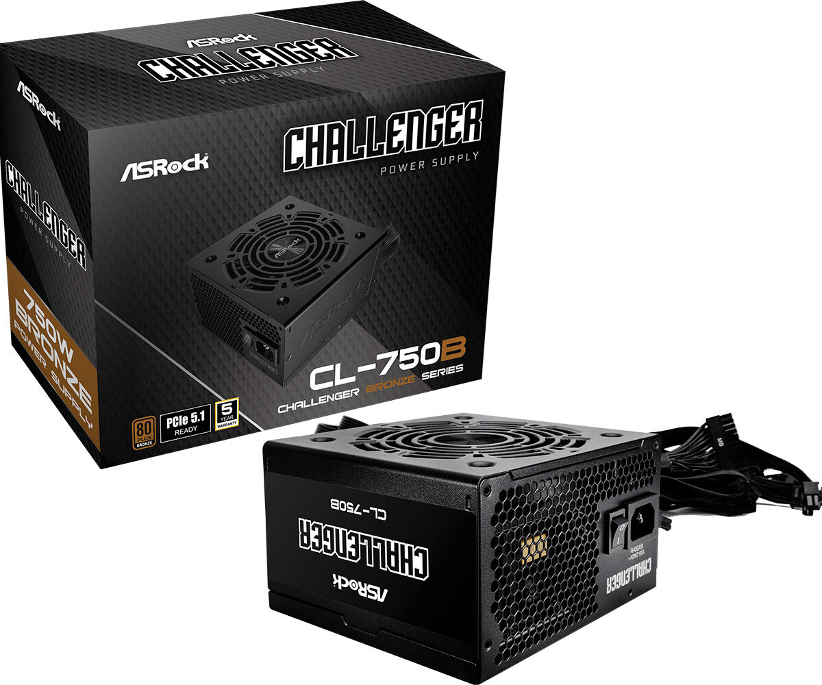 Asrock CL-750B power supply unit 750 W 20+4 pin ATX ATX Black