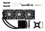 TRYX Panorama 360 Processor Liquid cooling kit 12 cm Black 1 pc(s)
