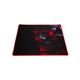 Marvo Scorpion G52 Noob L Large Size Non-Slip Microfibre Gaming Surface Mat (Black) Black, Red