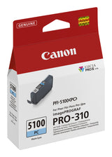 Canon PFI-5100 PC ink cartridge 1 pc(s) Original Photo cyan