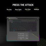 ASUS ROG Strix G16 G614PR-RV003W Copilot+ PC AMD Ryzen™ 9 7940HX Laptop 40.6 cm (16") WUXGA 32 GB DDR5-SDRAM 1 TB SSD NVIDIA GeForce RTX 5070 Ti Wi-Fi 6E (802.11ax) Windows 11 Home UK English Black, Grey