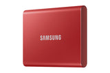 Samsung Portable SSD T7 2 TB USB Type-C 3.2 Gen 2 (3.1 Gen 2) Red