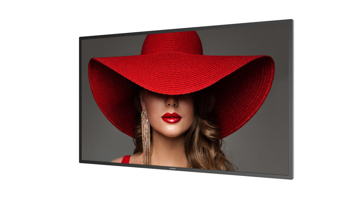 Philips 43BDL4650D Digital signage flat panel 109.2 cm (43") LCD Wi-Fi 500 cd/m² 4K Ultra HD Black Built-in processor Android 11 24/7