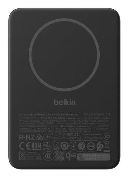 Belkin UltraCharge Pro 5000 mAh Wireless charging Black